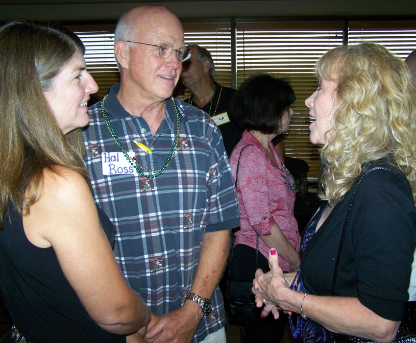 Hal Ross and guest and Ann Hefley